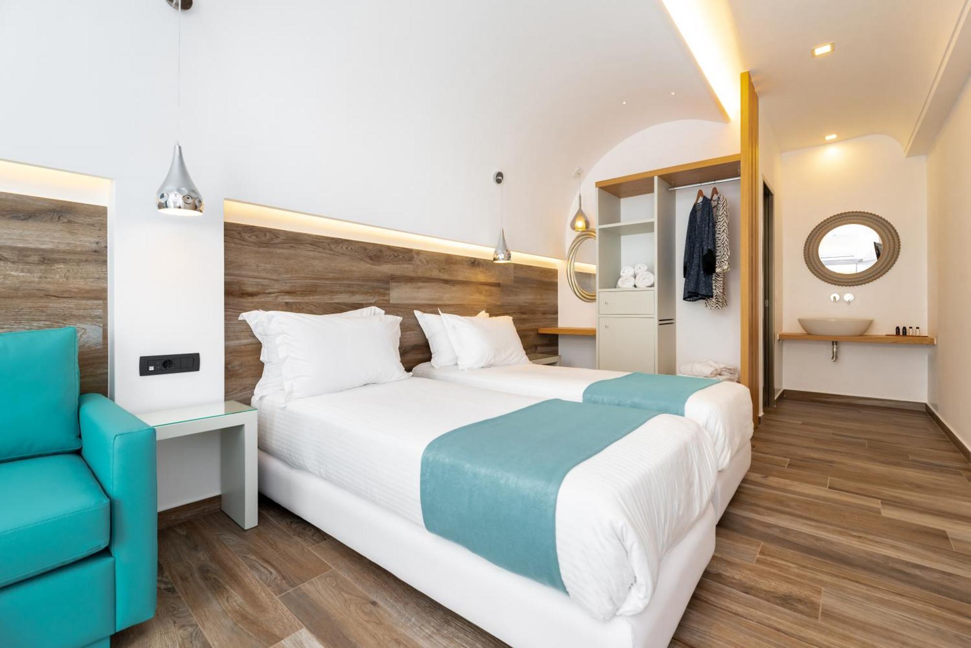 Deluxe Hotel Santorini Fira  Rom bilde