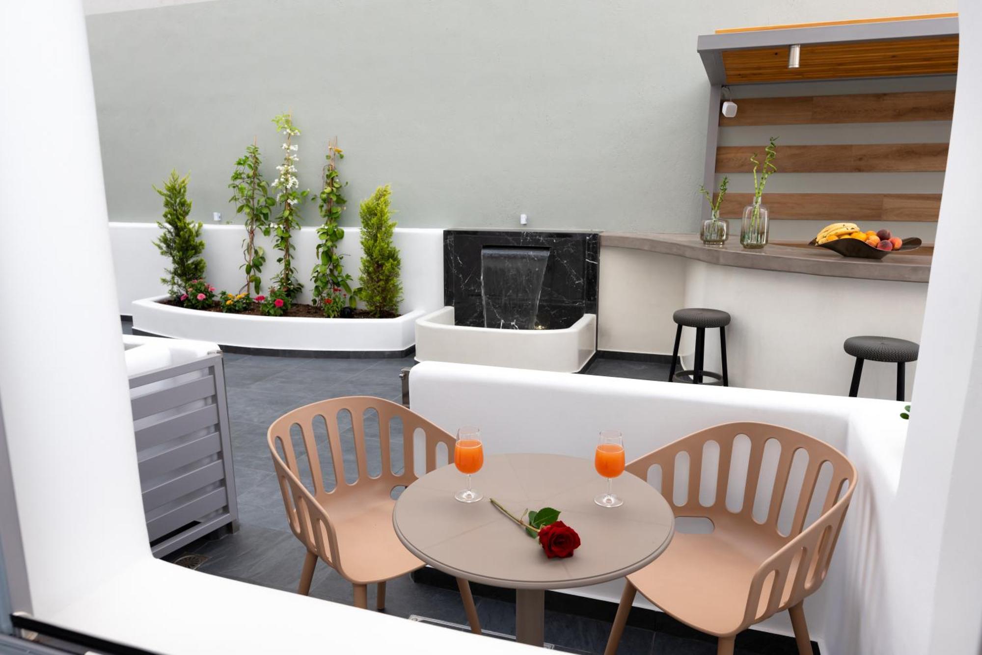Deluxe Hotel Santorini Fira  Rom bilde
